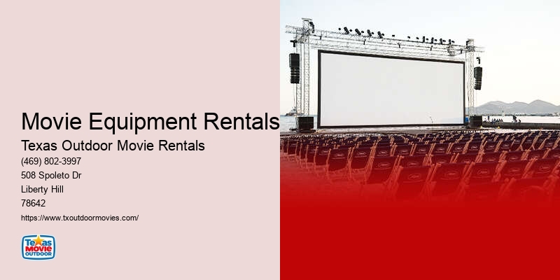 Event Cinema Rentals