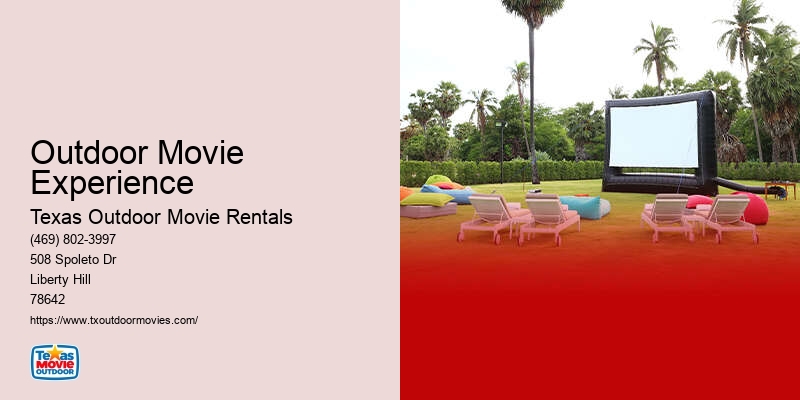 Inflatable Movie Night Screens