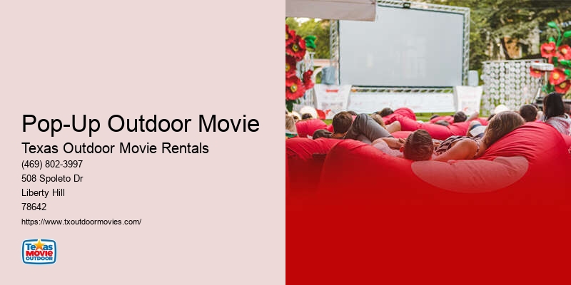 Outdoor Movie Night Rentals