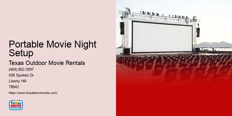 Outdoor Movie Packages