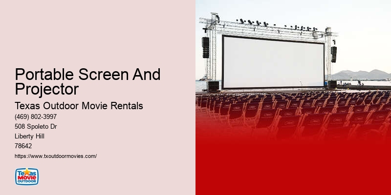 Movie Screen Hire Companies