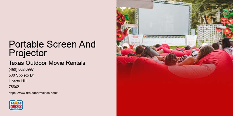 Backyard Movie Party Rentals