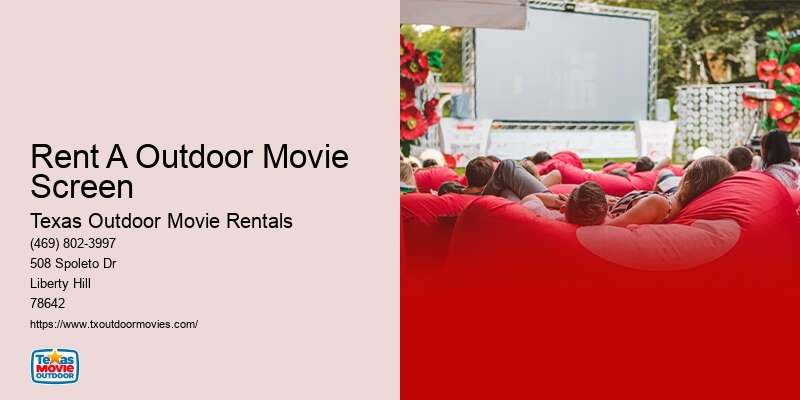 Outdoor Cinema Experience