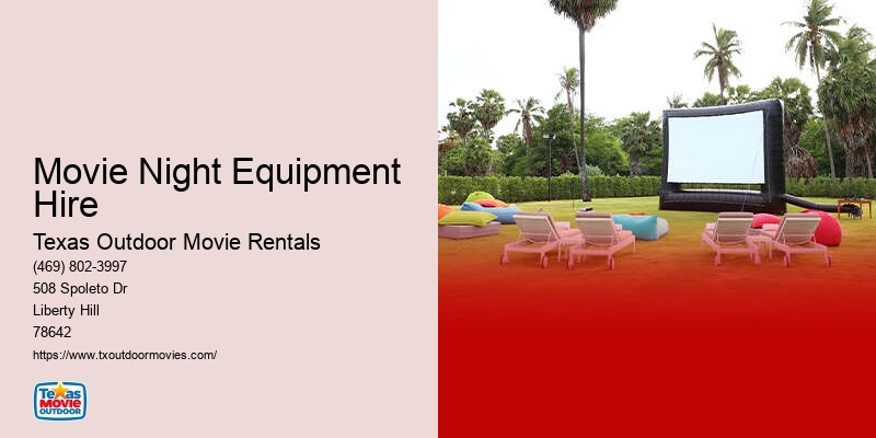 Event Movie Equipment