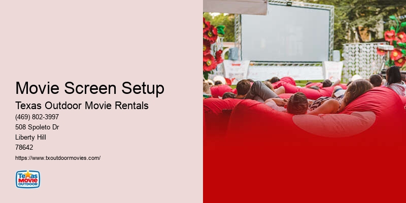 Cinema Setup Services